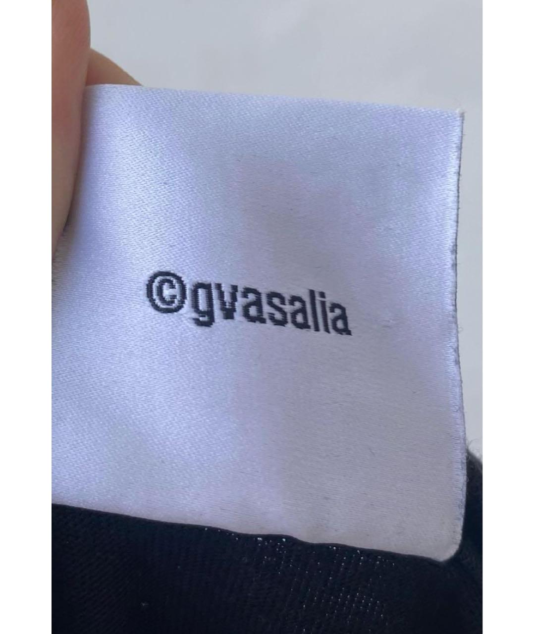 VETEMENTS Черная хлопковая футболка, фото 4