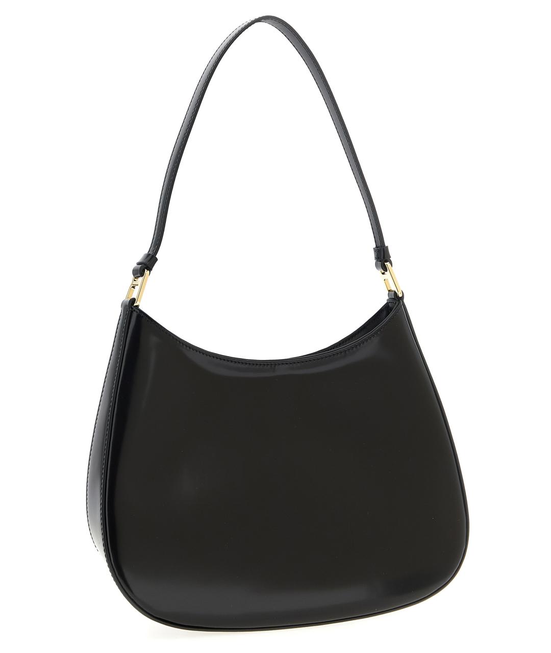 PRADA Черная кожаная сумка через плечо, фото 2