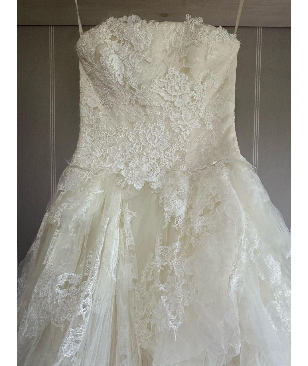 VERA WANG Полиэстеровое свадебное платье, фото 4