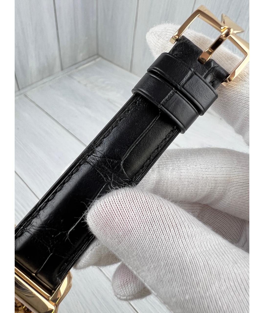 VACHERON CONSTANTIN Черные часы из розового золота, фото 8