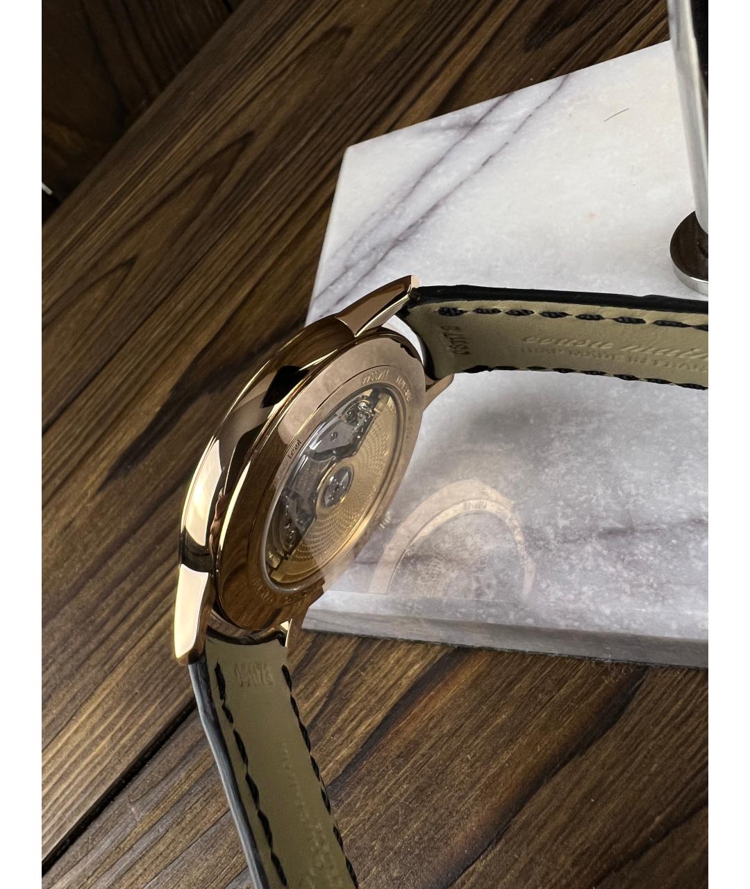 VACHERON CONSTANTIN Черные часы из розового золота, фото 5