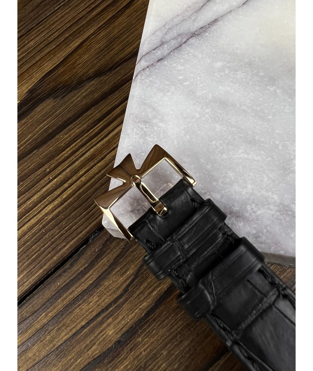 VACHERON CONSTANTIN Черные часы из розового золота, фото 8
