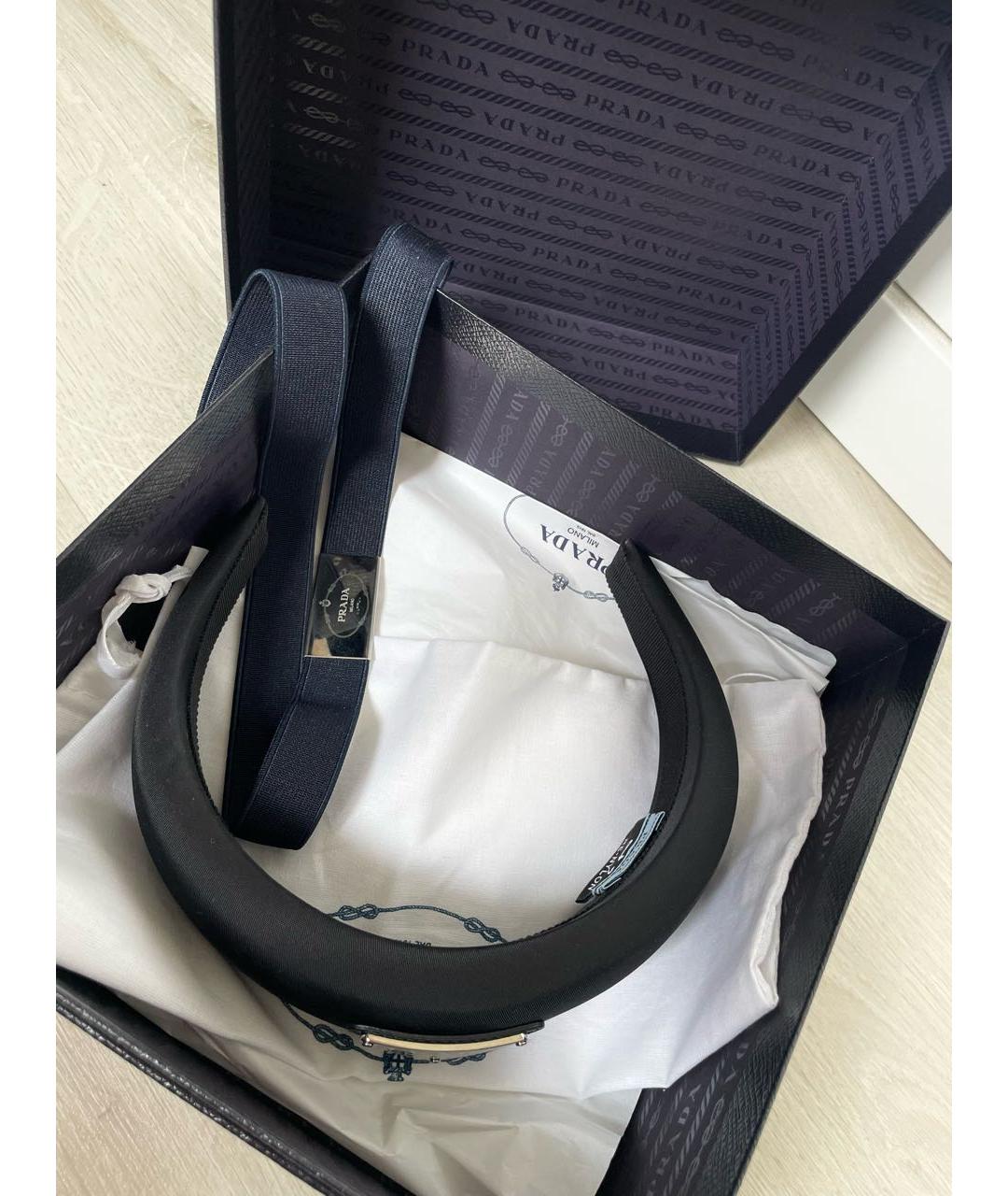 PRADA Черный ободок, фото 5