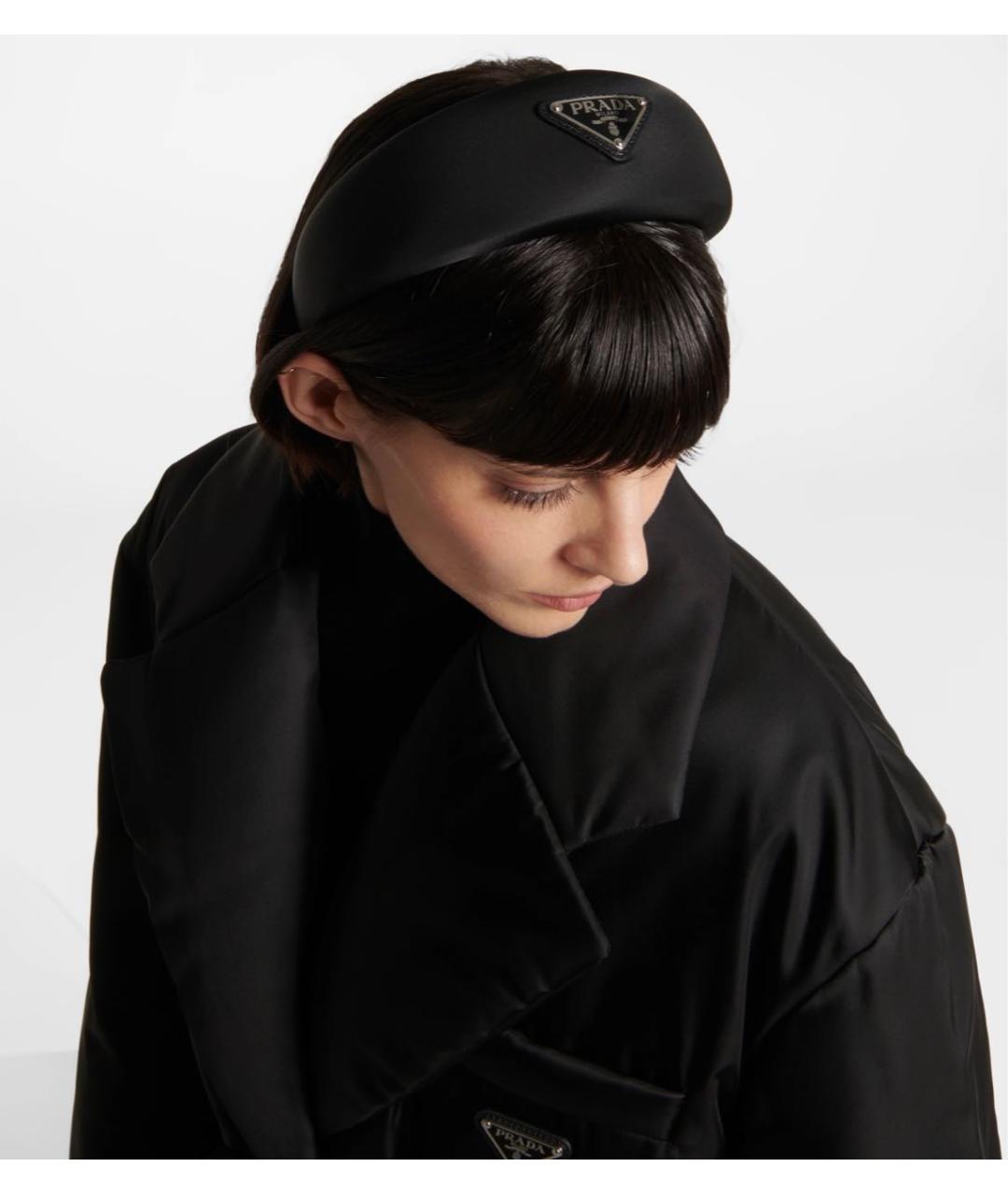 PRADA Черный ободок, фото 3