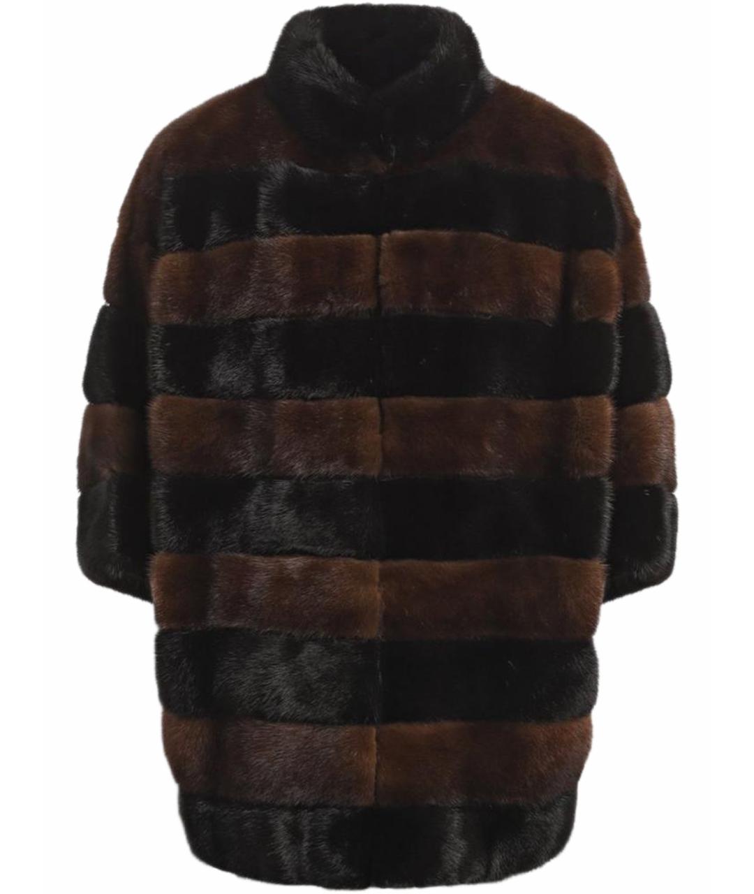 FENDI Мульти меховая шуба, фото 1