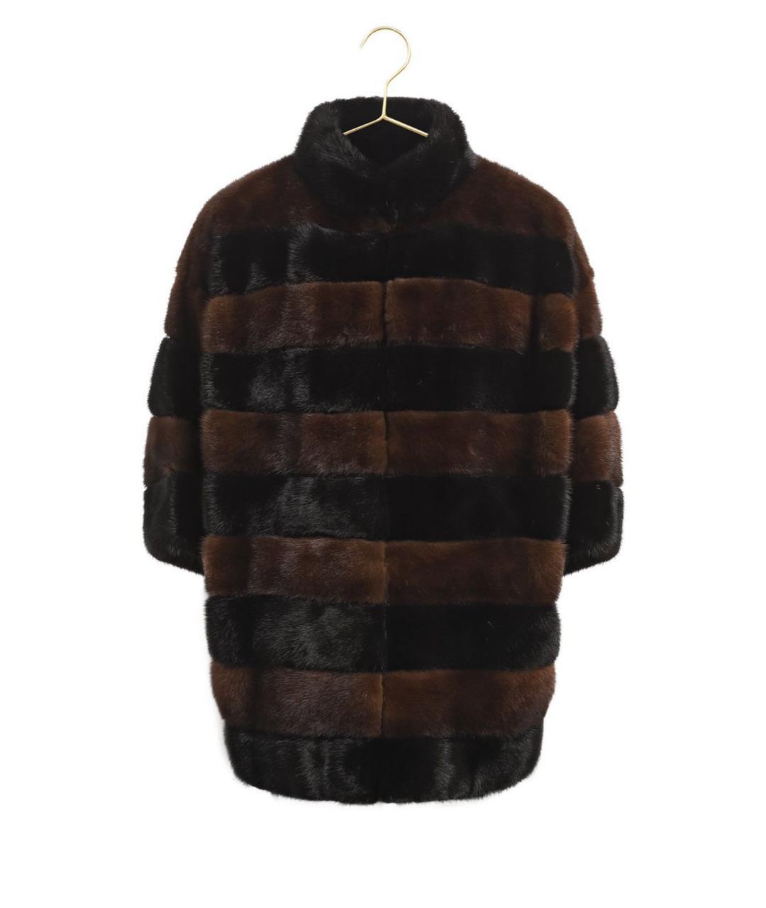 FENDI Мульти меховая шуба, фото 3