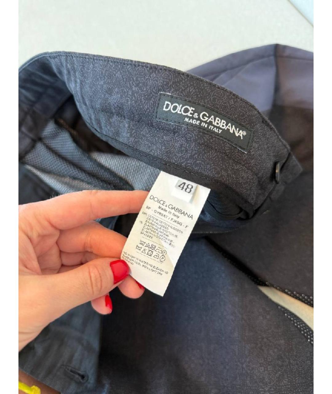 DOLCE&GABBANA Хлопко-эластановые шорты, фото 3