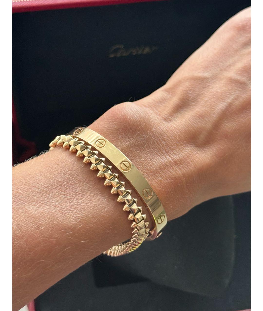 CARTIER Золотой браслет из розового золота, фото 6