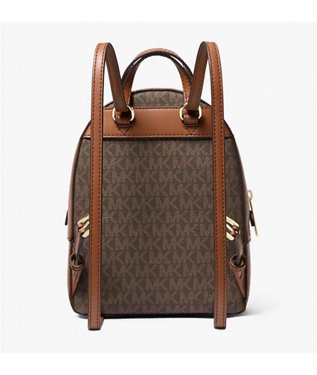 MICHAEL KORS Коричневый кожаный рюкзак, фото 3