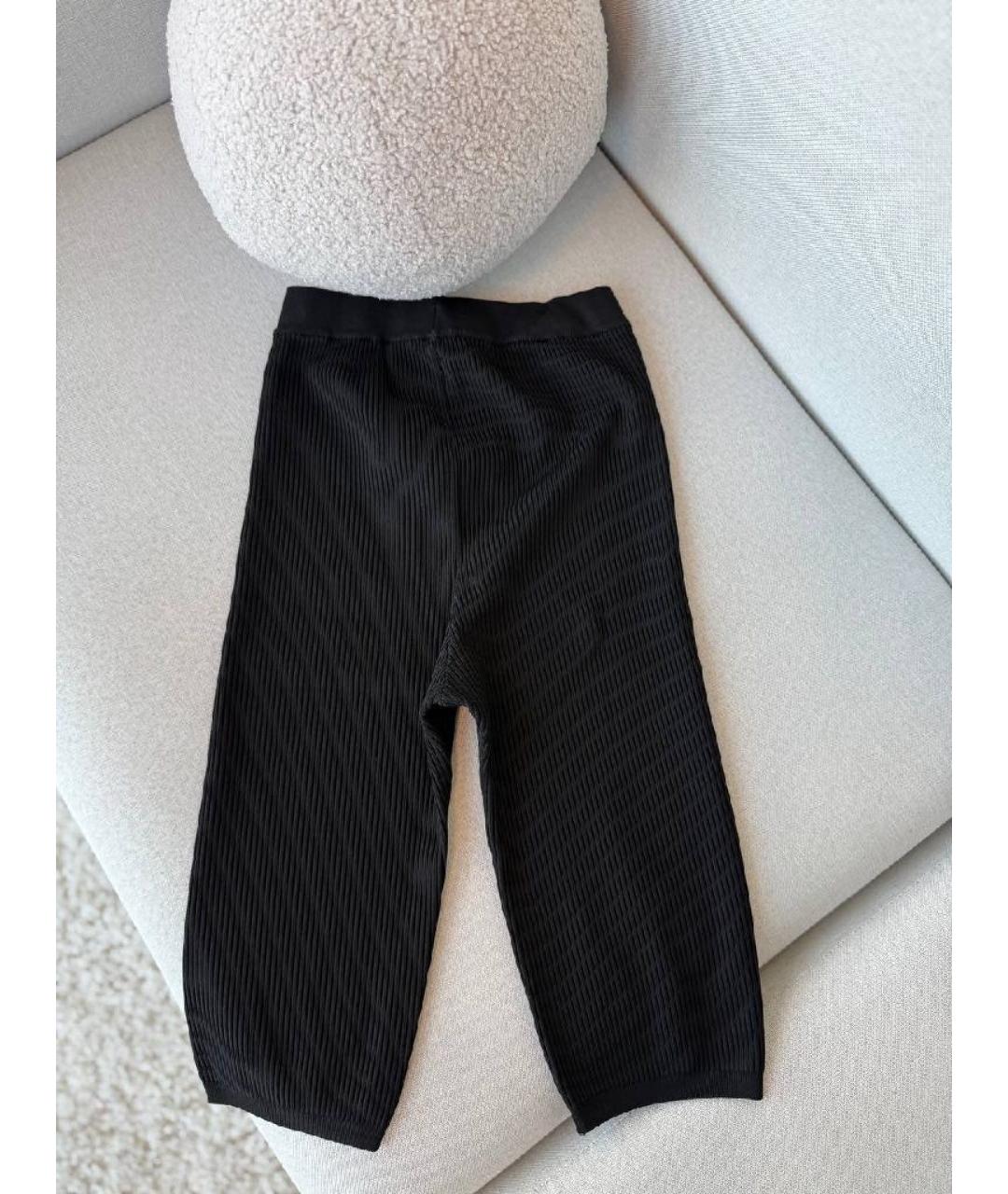 SAINT LAURENT Черные леггинсы и велосипедки, фото 2