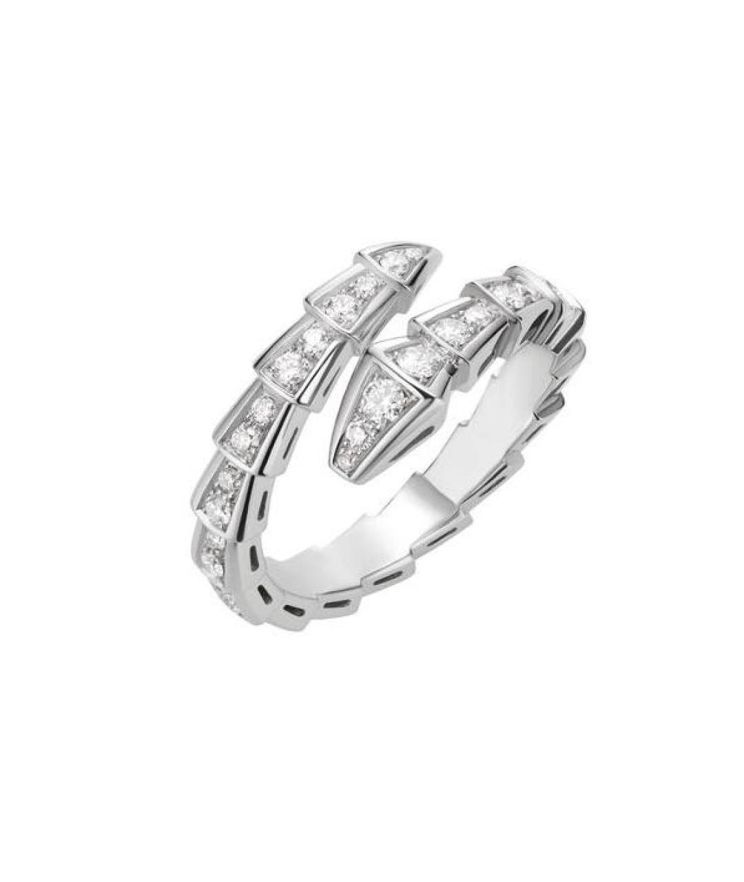 BVLGARI Кольцо из белого золота, фото 1