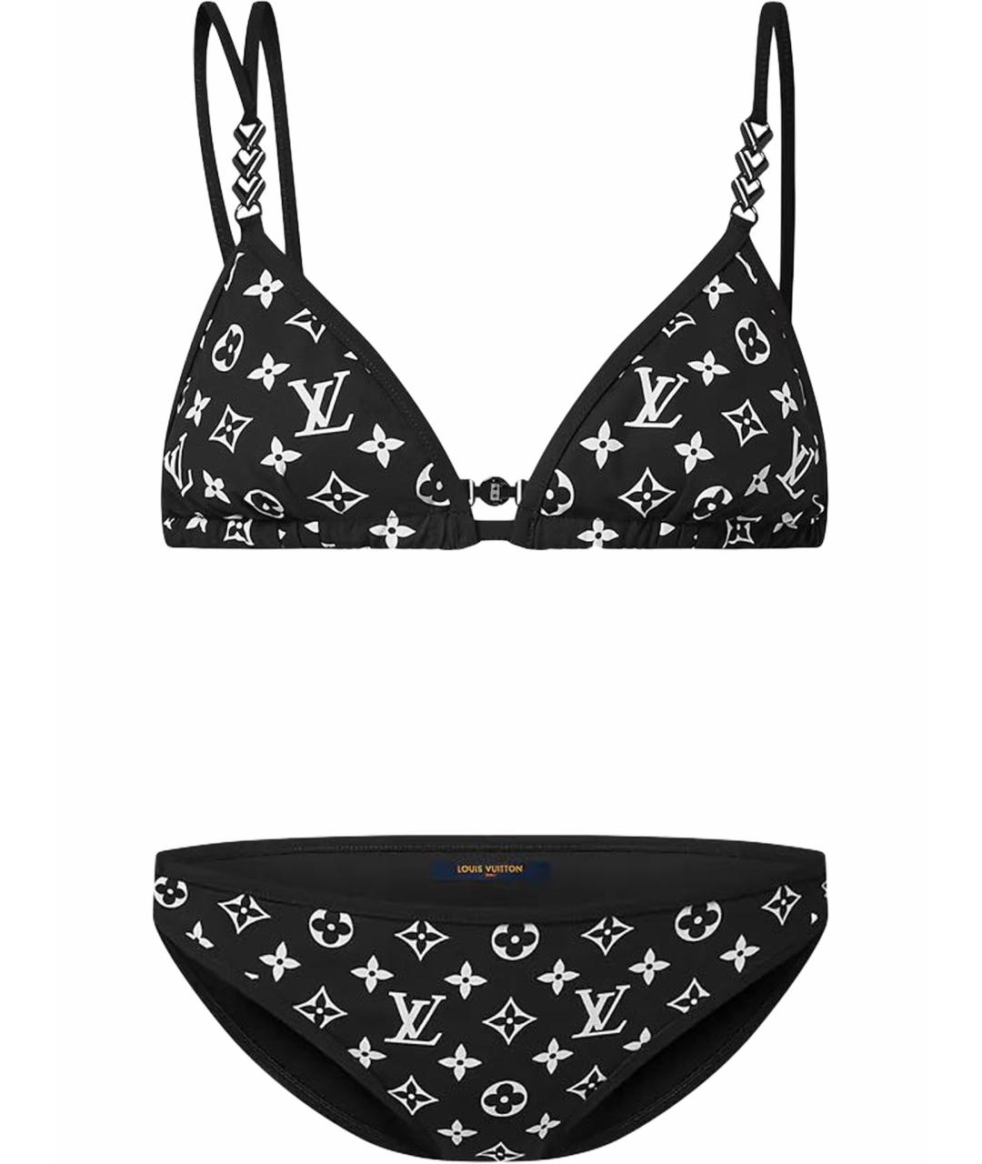 LOUIS VUITTON Черный полиамидовый купальник, фото 1