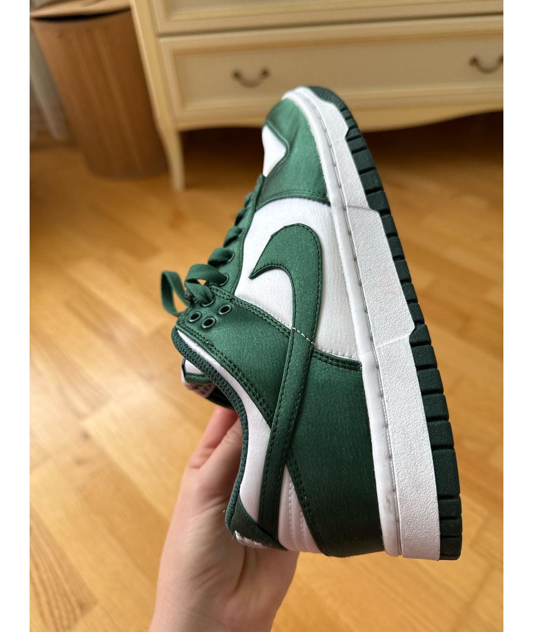 NIKE Зеленые неопреновые кроссовки, фото 6