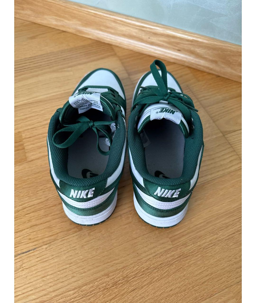 NIKE Зеленые неопреновые кроссовки, фото 3