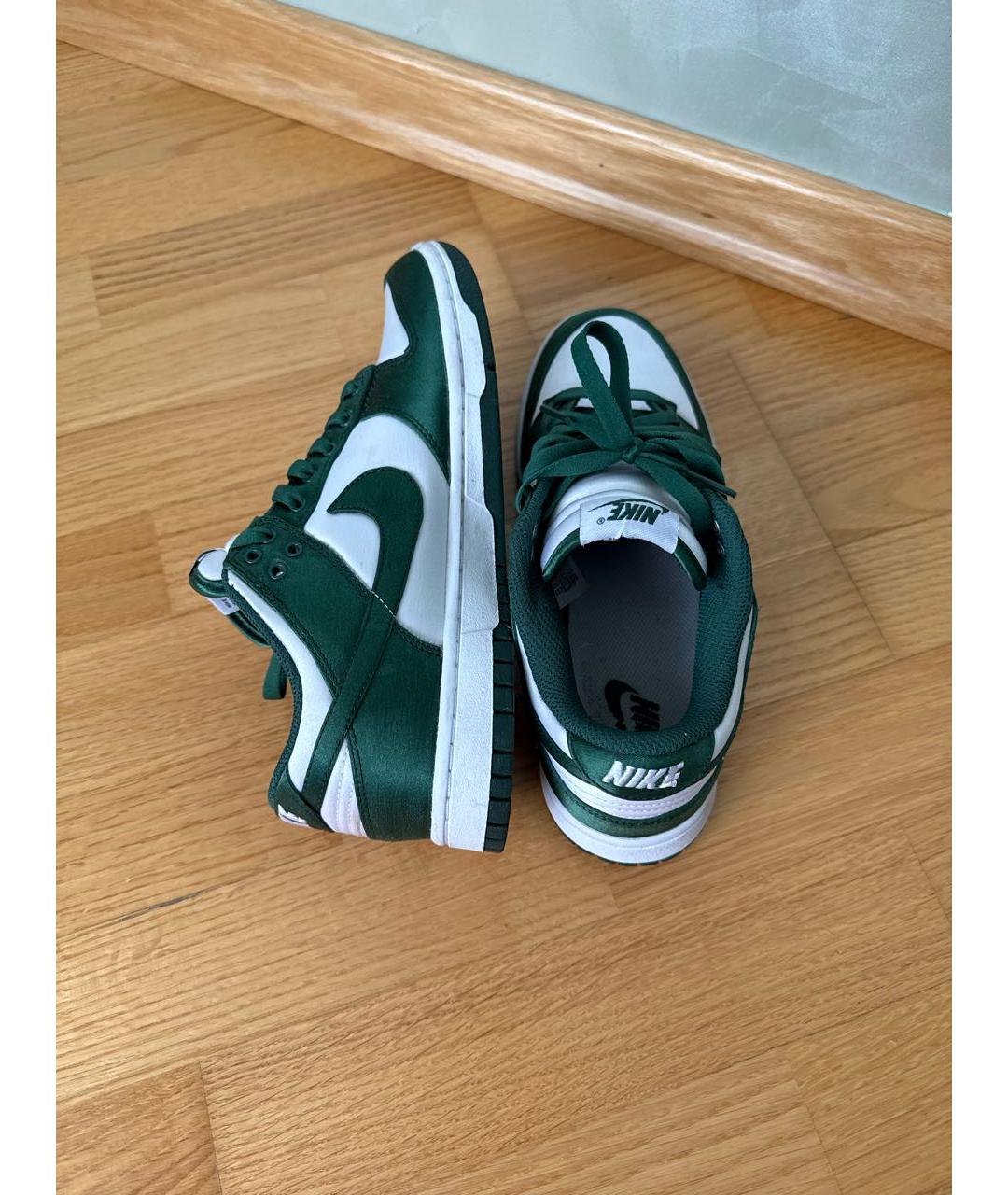 NIKE Зеленые неопреновые кроссовки, фото 4