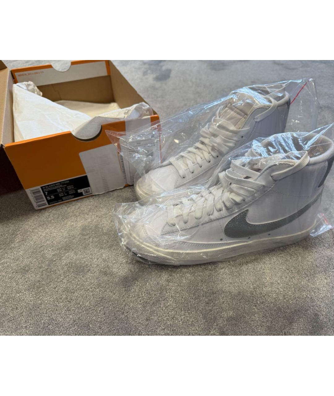 NIKE Белые кеды, фото 5