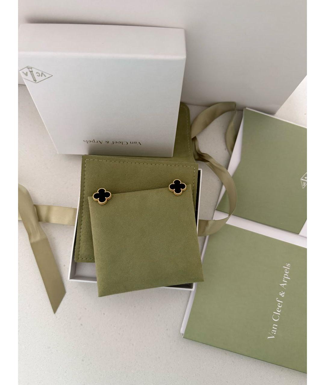 VAN CLEEF & ARPELS Черные серьги, фото 5