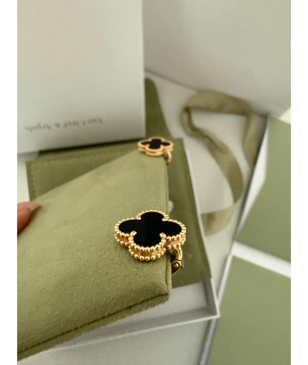 VAN CLEEF & ARPELS Черные серьги, фото 4