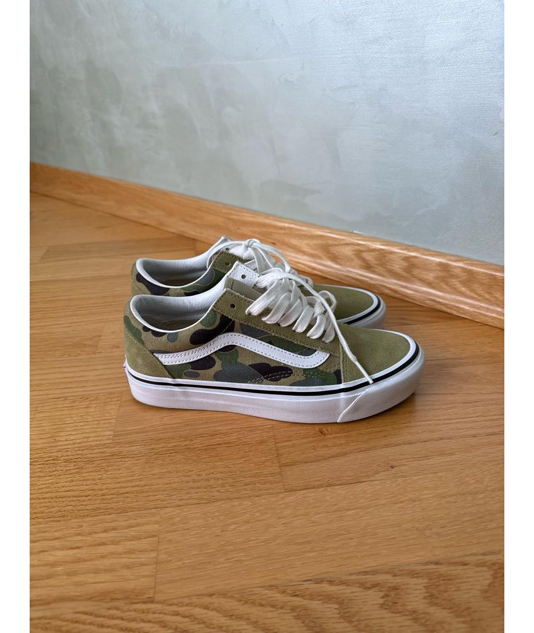 VANS Зеленые кеды, фото 9