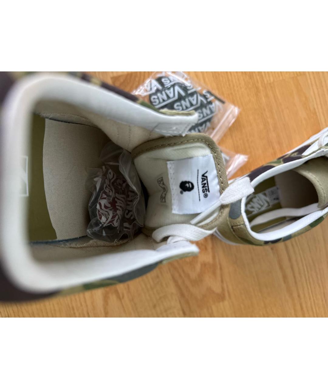 VANS Зеленые кеды, фото 7