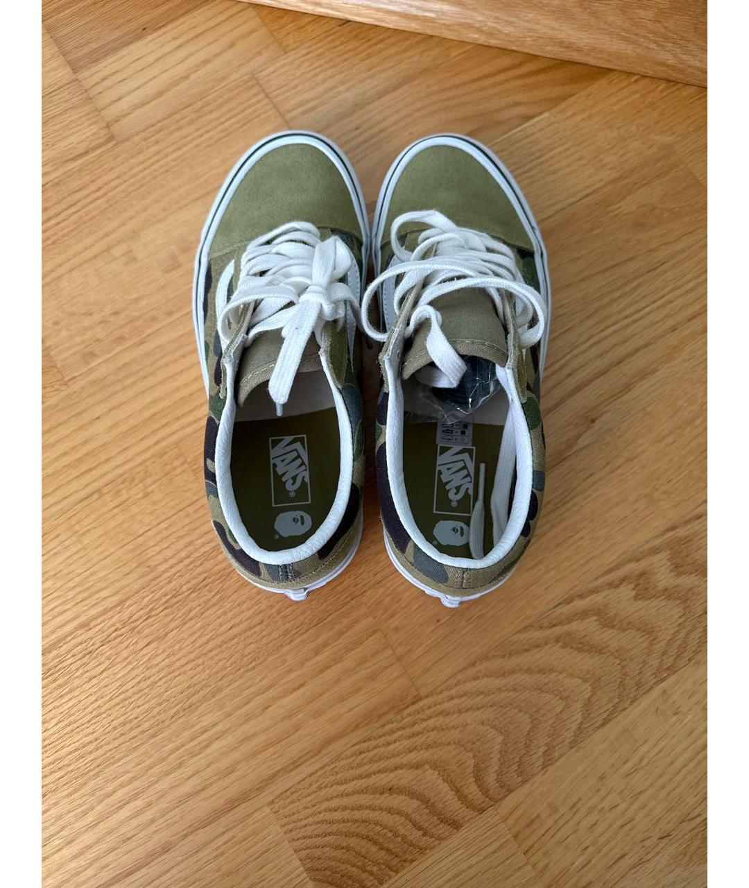 VANS Зеленые кеды, фото 3