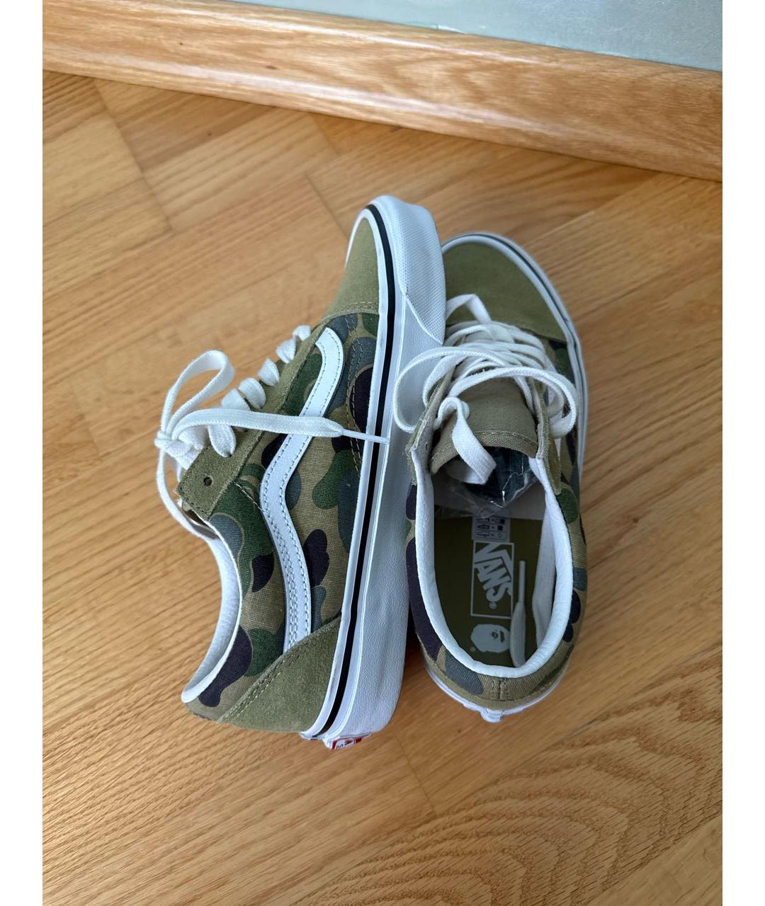 VANS Зеленые кеды, фото 5