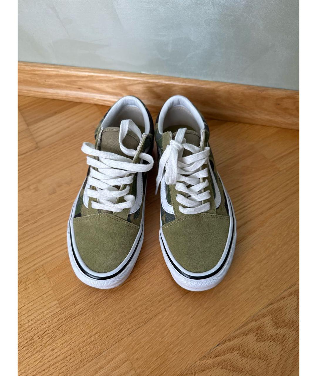 VANS Зеленые кеды, фото 2