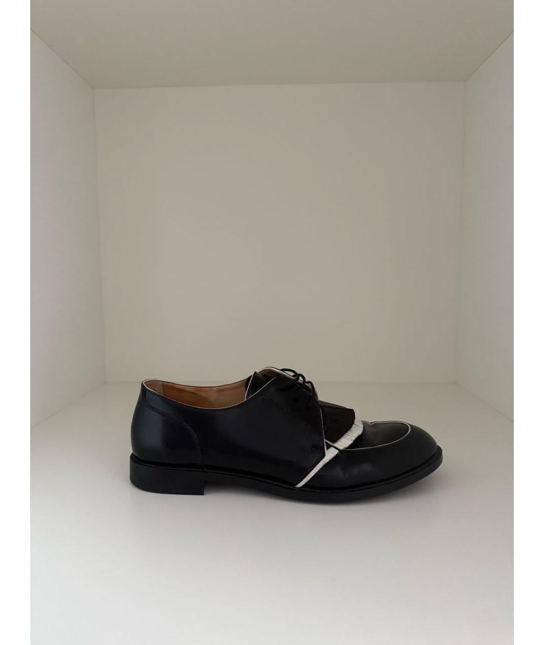 TOD'S Черные кожаные лоферы, фото 6