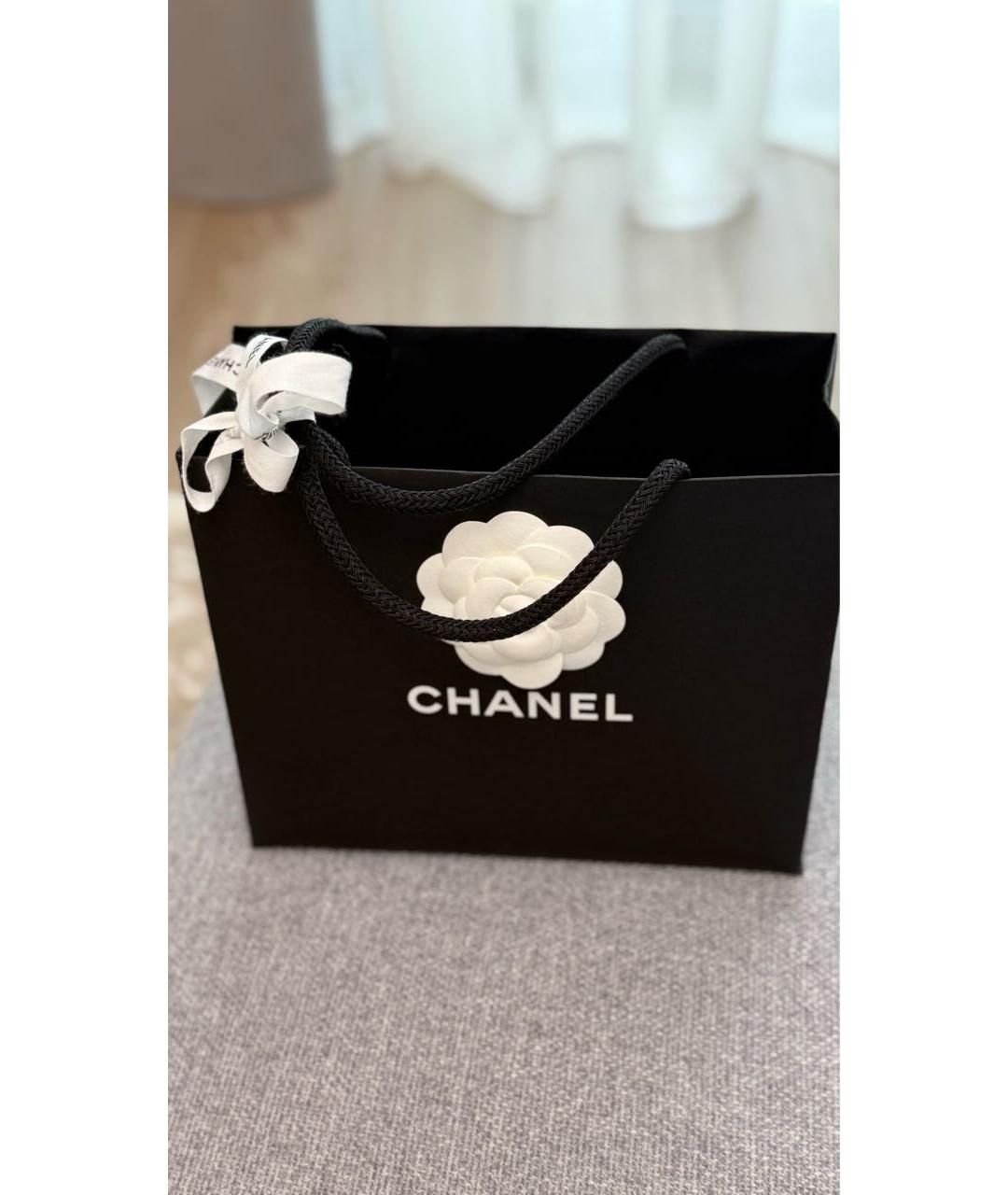 CHANEL Черные пластиковые солнцезащитные очки, фото 4