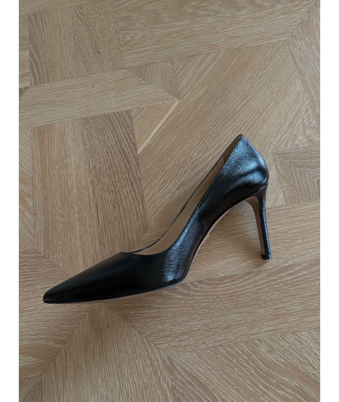 PRADA Черные туфли из лакированной кожи, фото 6