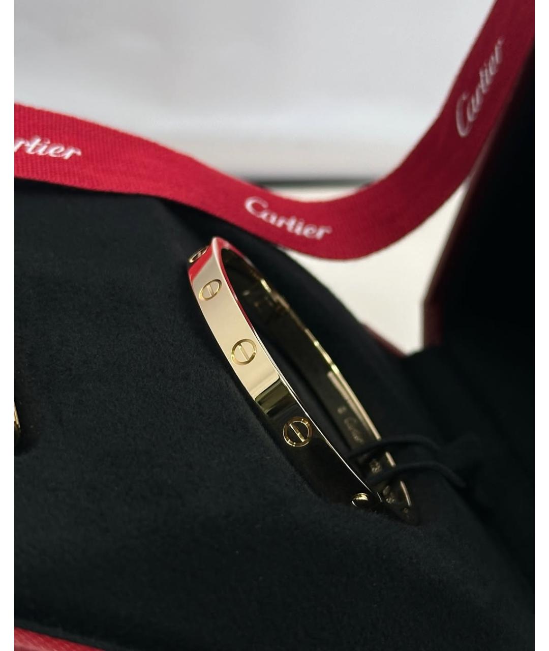 CARTIER Золотой браслет из желтого золота, фото 5