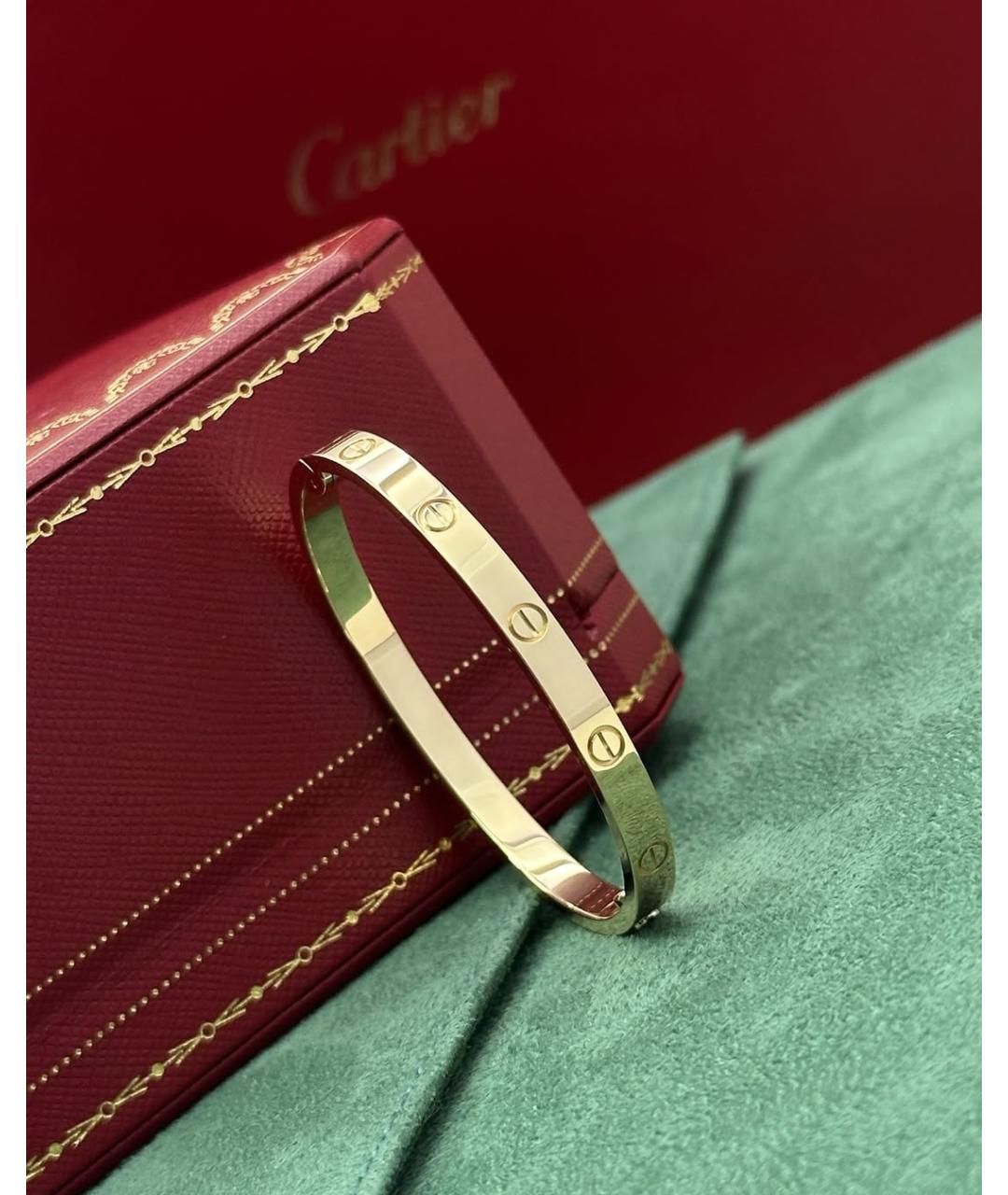 CARTIER Золотой браслет из желтого золота, фото 6