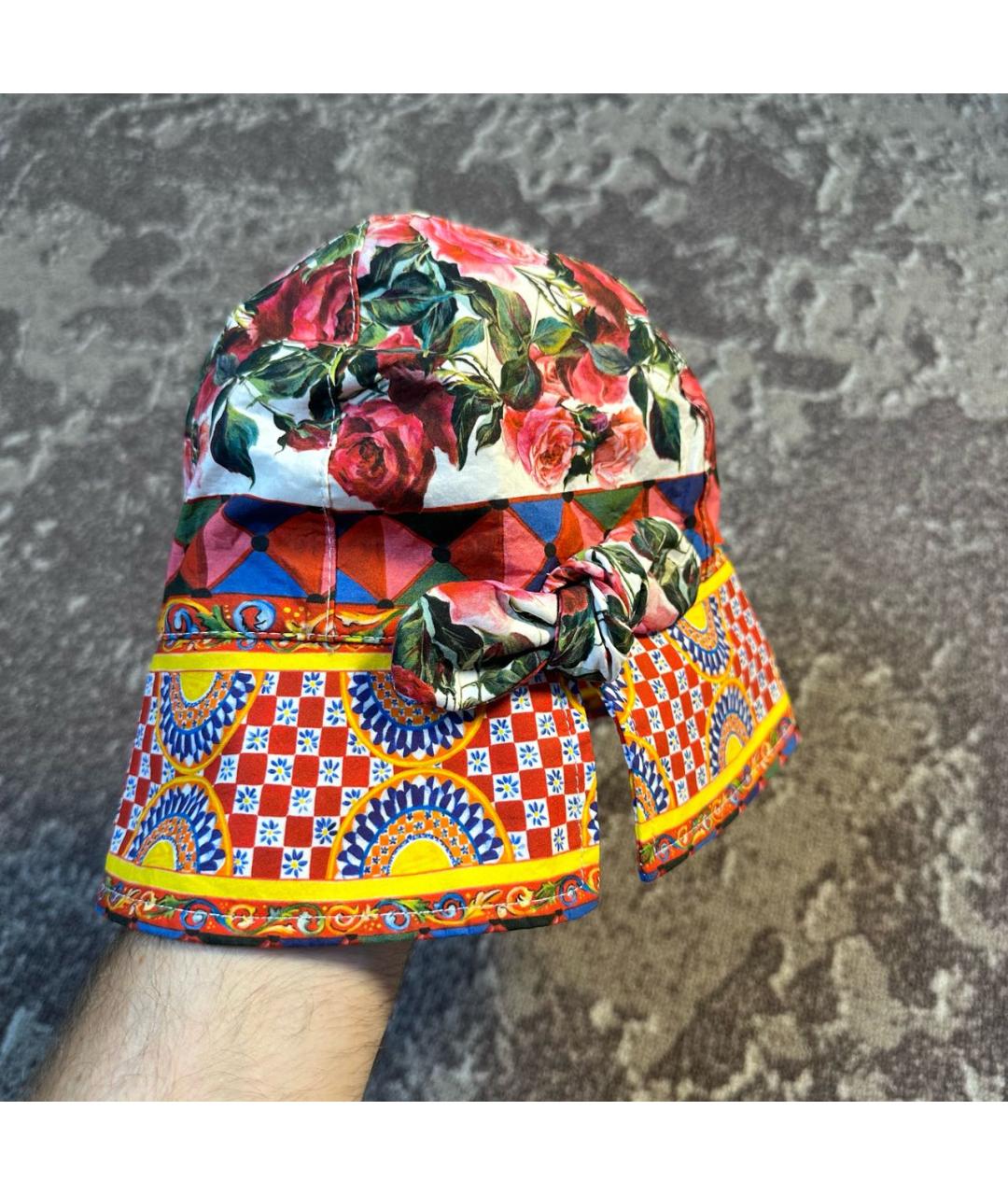 DOLCE&GABBANA Мульти хлопковая панама, фото 4
