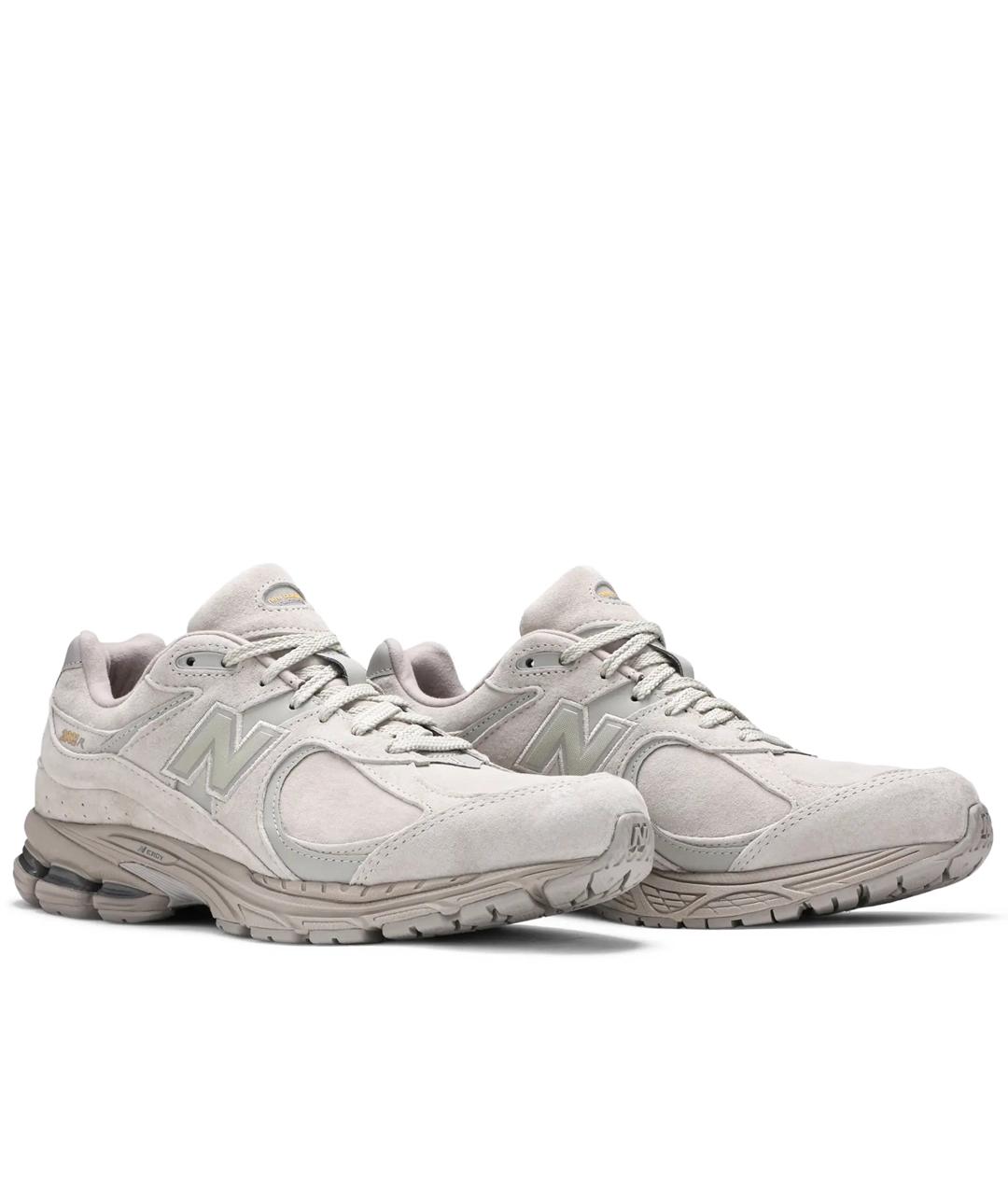NEW BALANCE Бежевые кожаные кроссовки, фото 2