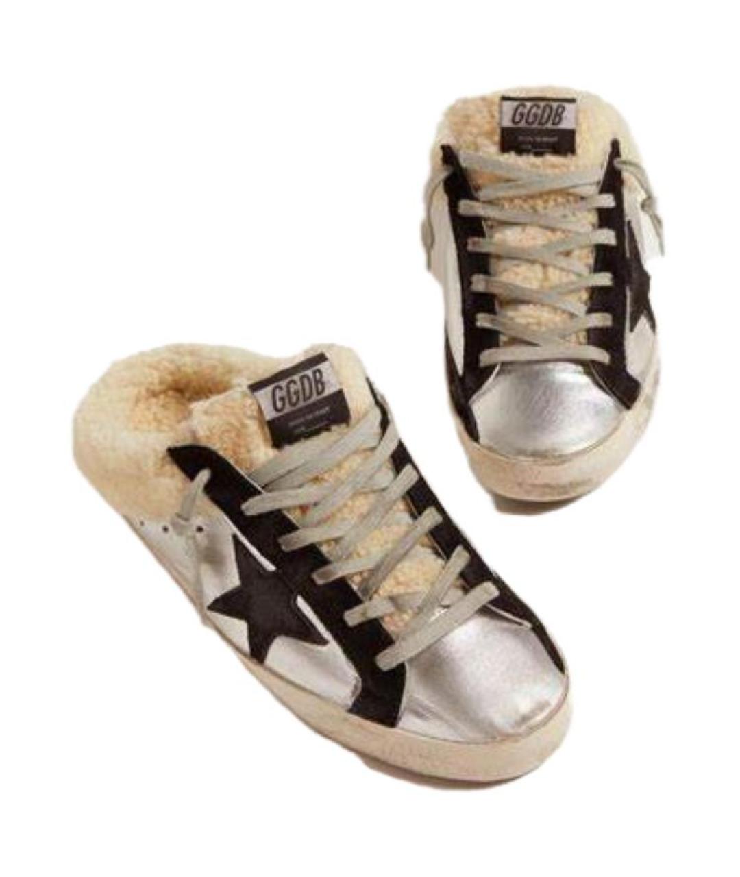 GOLDEN GOOSE DELUXE BRAND Бежевые кеды, фото 4