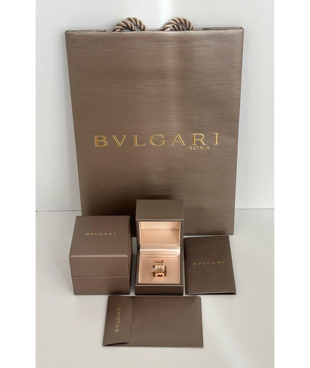 BVLGARI Золотое кольцо из розового золота, фото 2