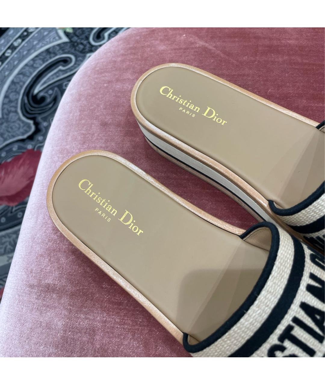 CHRISTIAN DIOR Сабо, фото 5