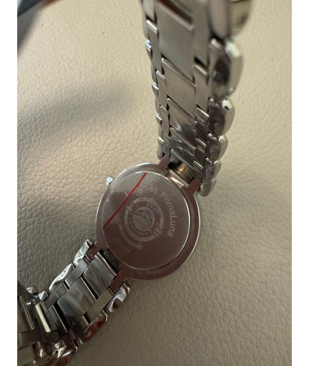 LONGINES Белые часы, фото 3