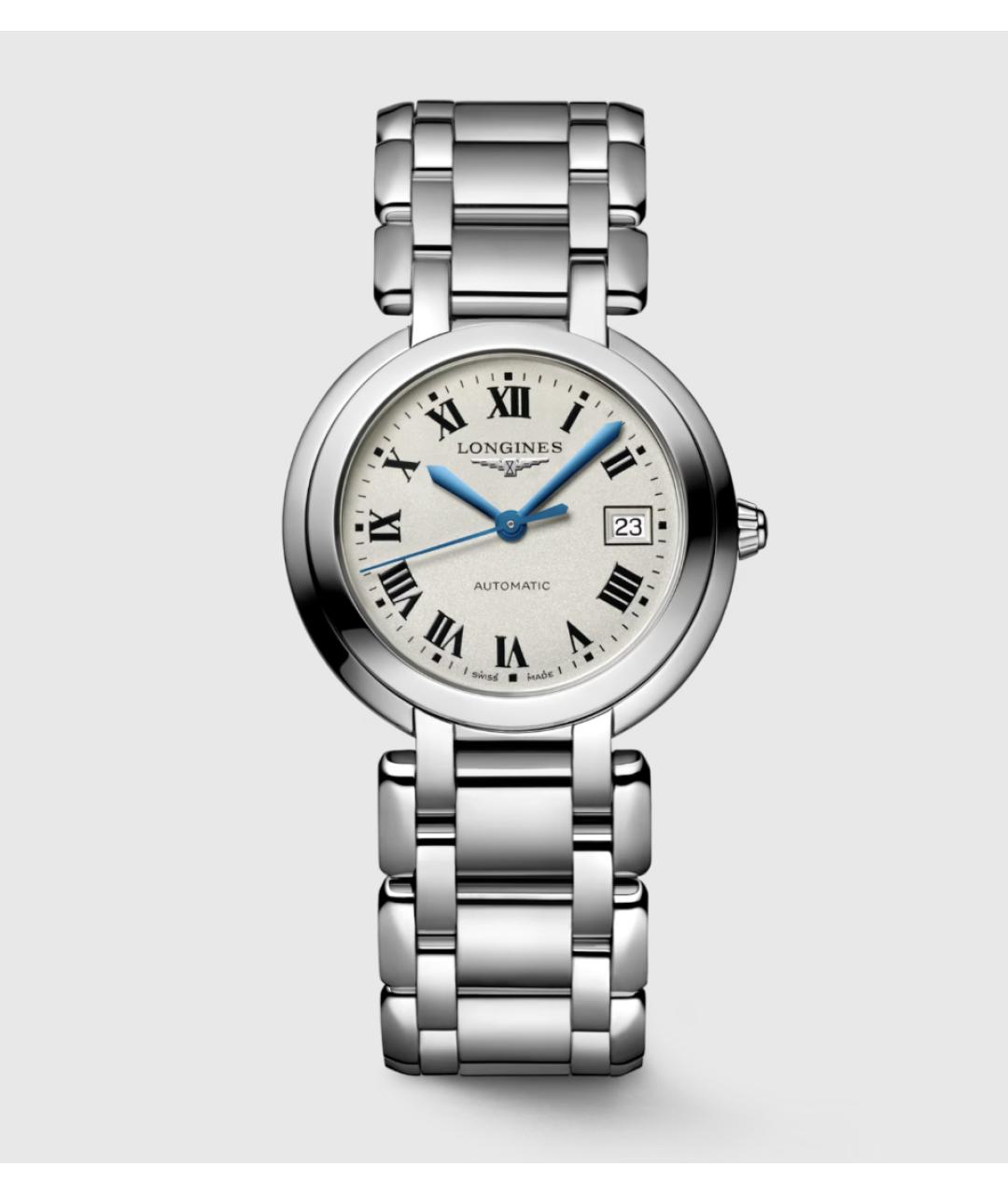LONGINES Белые часы, фото 6