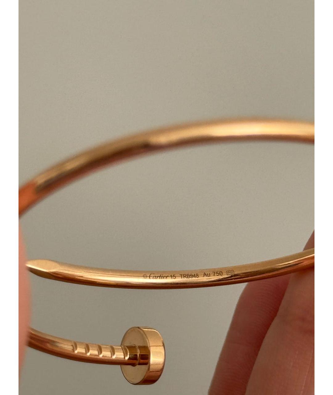 CARTIER Золотой браслет из розового золота, фото 5