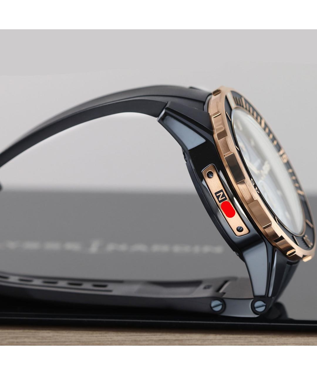 Ulysse Nardin Синие часы из розового золота, фото 4