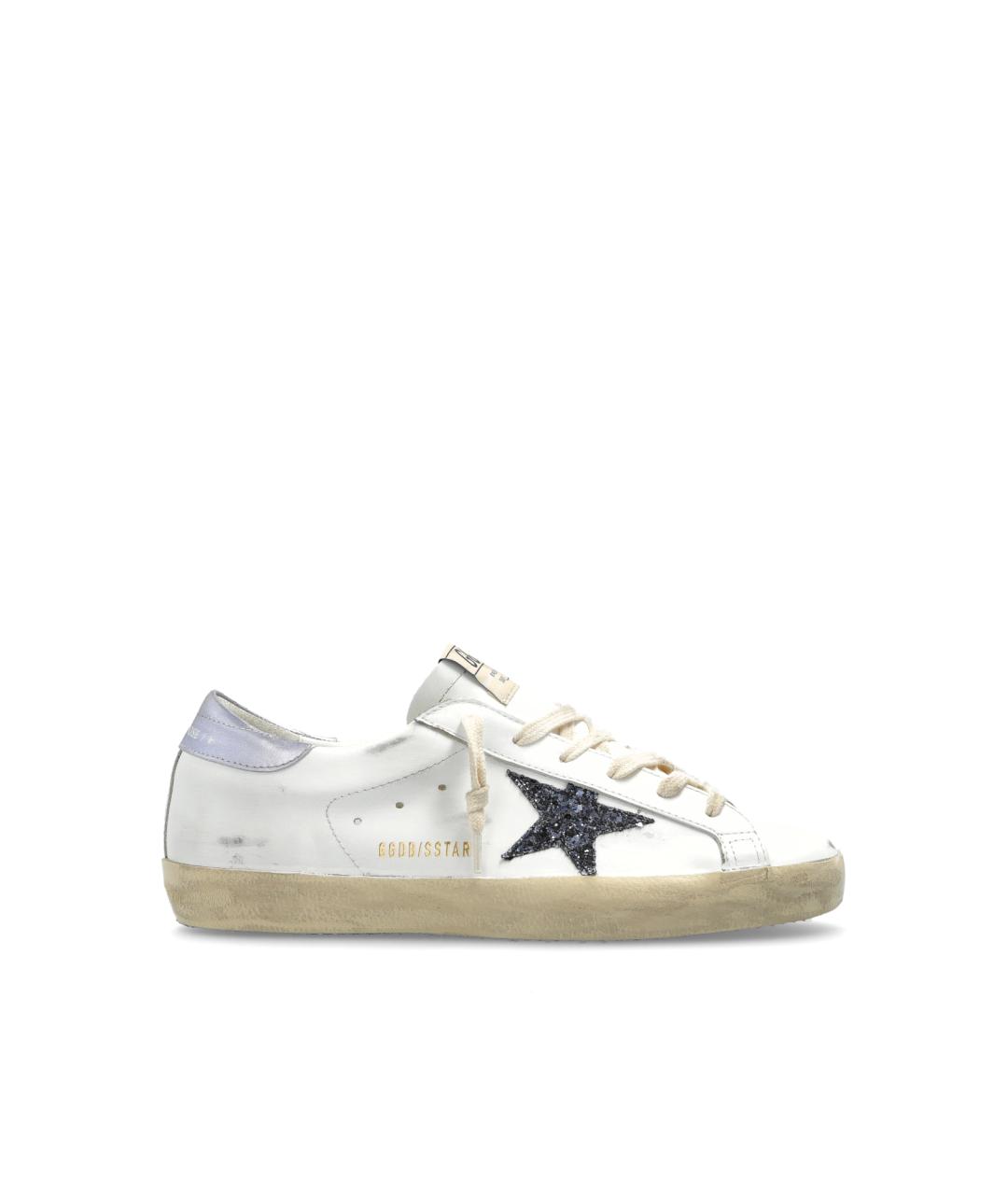 GOLDEN GOOSE DELUXE BRAND Белые кожаные кроссовки, фото 1