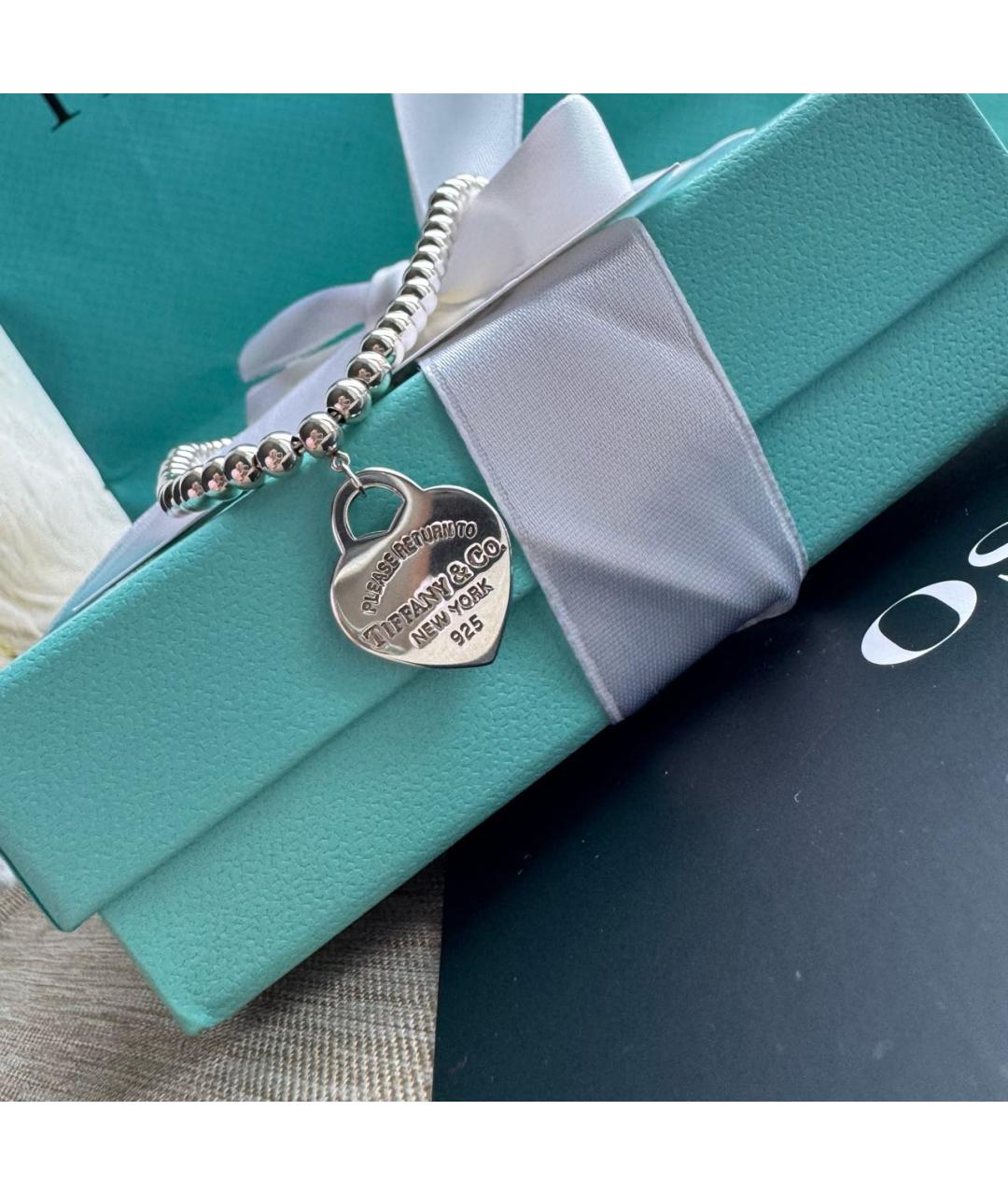 TIFFANY&CO Серебряная серебряная подвеска, фото 8
