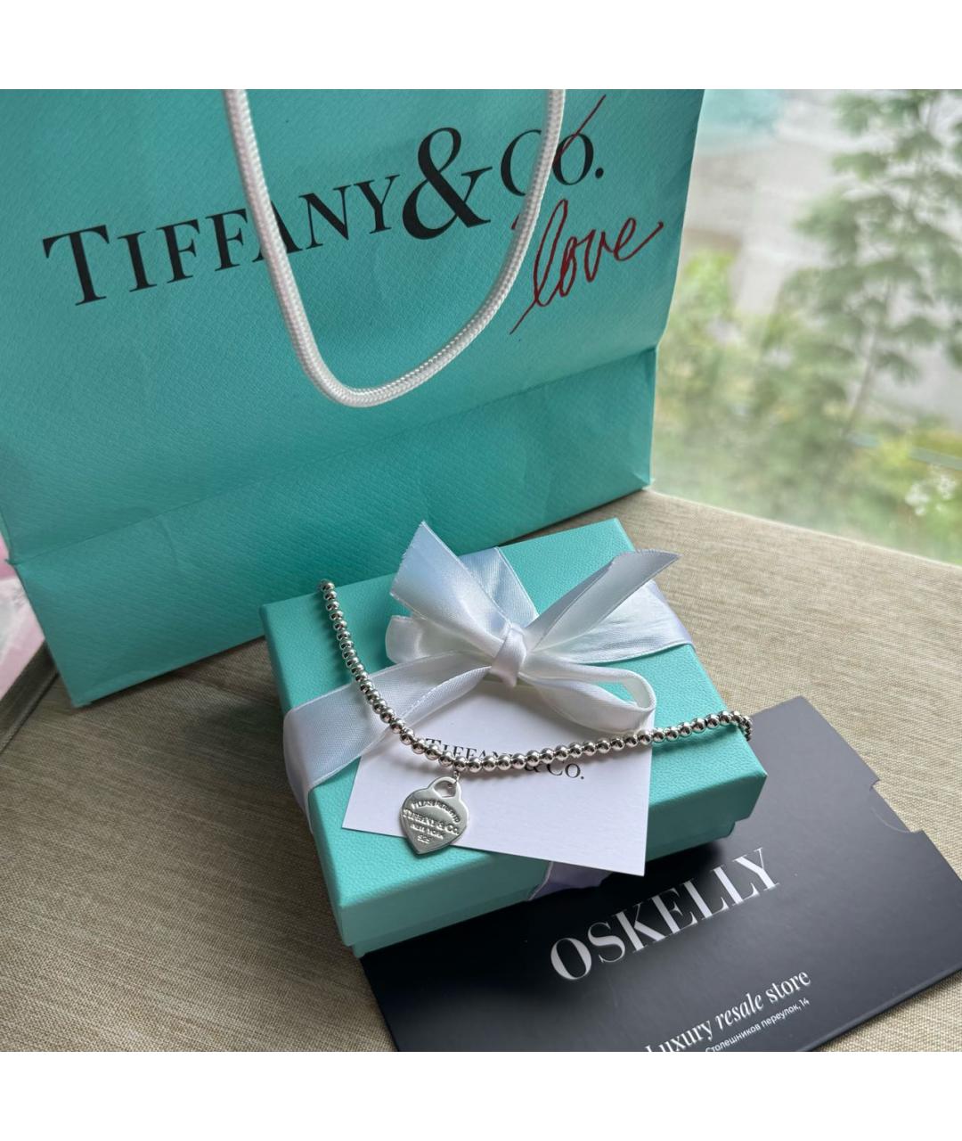 TIFFANY&CO Серебряная серебряная подвеска, фото 3