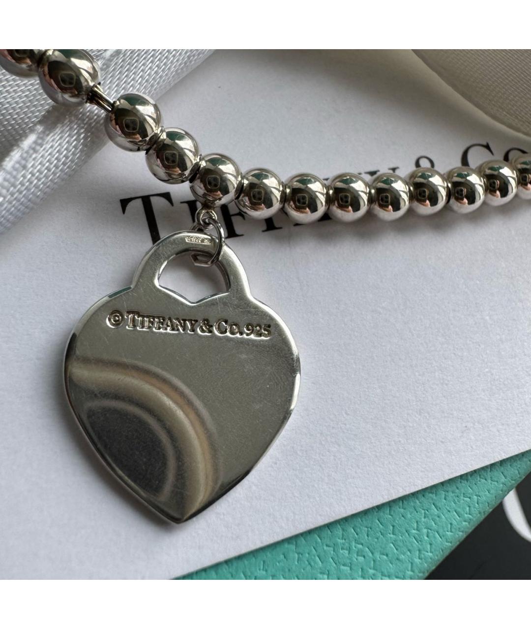 TIFFANY&CO Серебряная серебряная подвеска, фото 5
