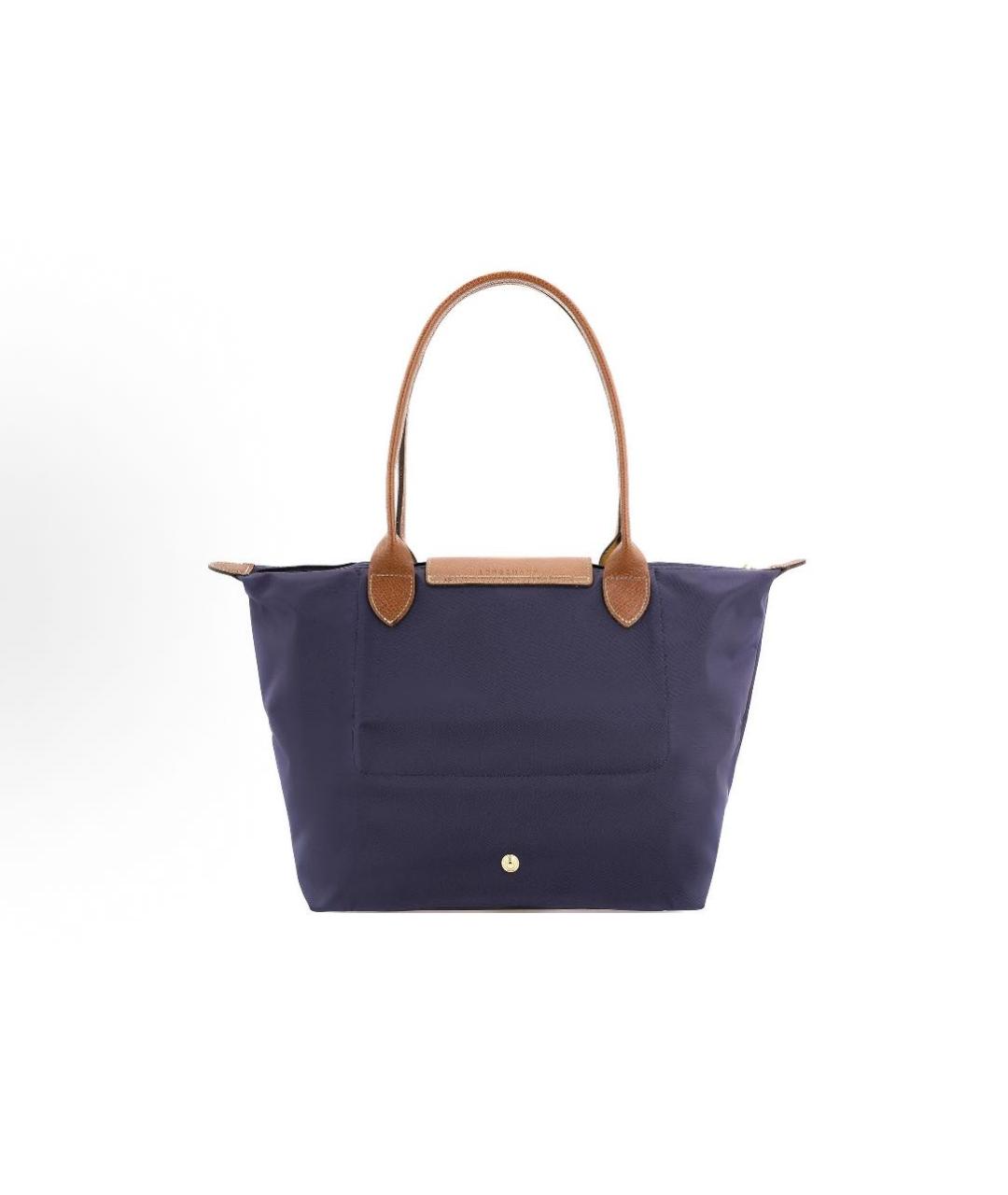 LONGCHAMP Темно-синяя сумка тоут, фото 2