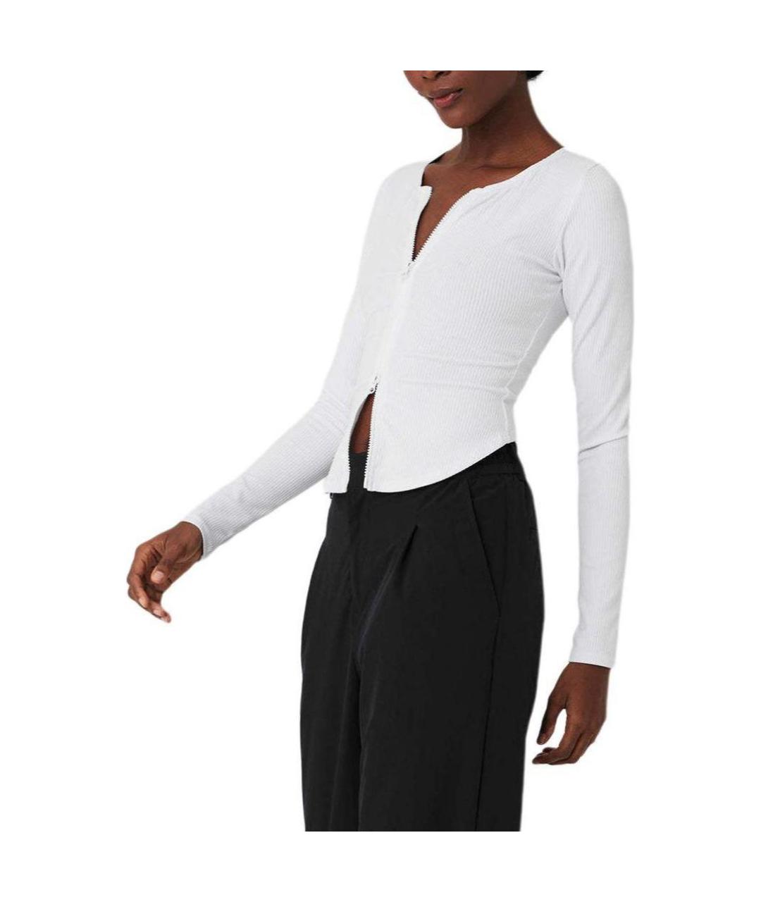 ALO YOGA Белая куртка, фото 3