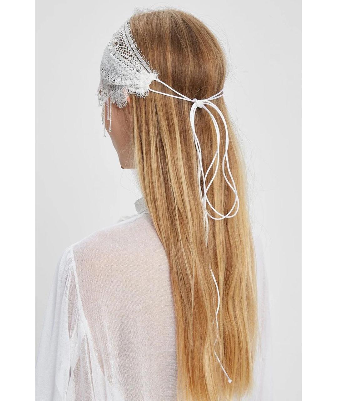 ANN DEMEULEMEESTER Белая повязка, фото 3