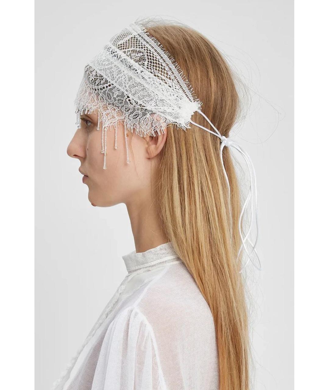 ANN DEMEULEMEESTER Белая повязка, фото 2