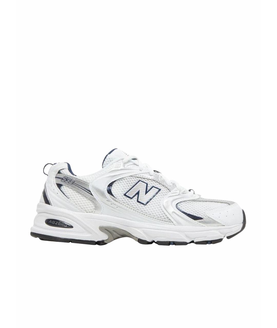 NEW BALANCE Белые синтетические кроссовки, фото 1